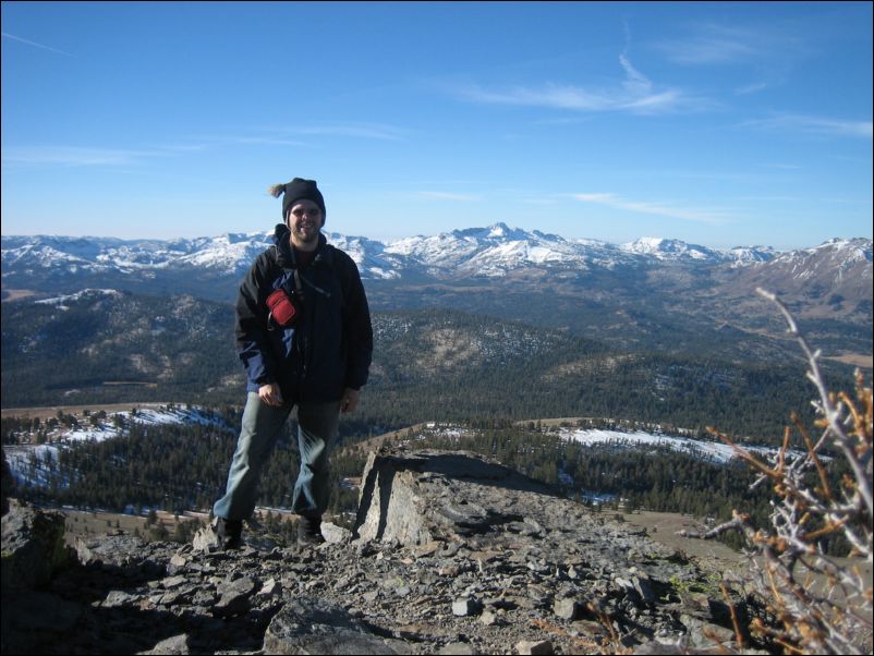 2005-11-12 Hawkins (11) me on Hawkins with Round Top right